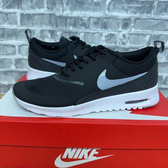 Nike Air Max Thea Black Wolf Grey Anthracite 599409-007 Womens Sz 5.5 New - Picture 1 of 6